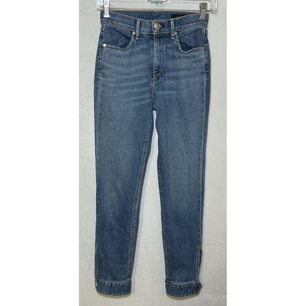 Rag & Bone Women's 24‎ Cropped High Rise Slim Fit Cigarette Jean